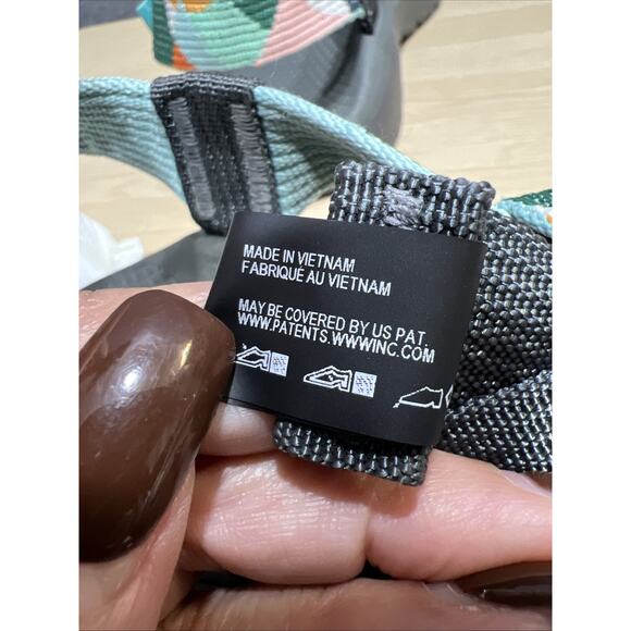 Chaco Mega Z Cloud Walking Outdoor Sports Sandals Comfort Womens Size 8W - Picture 11 of 11